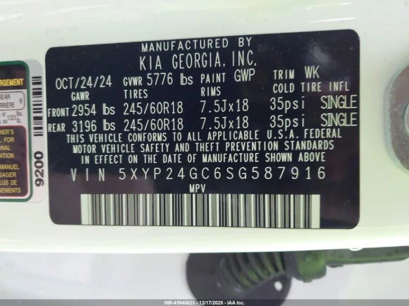 Kia Telluride Lx, снимка 9 - Автомобили и джипове - 53477344