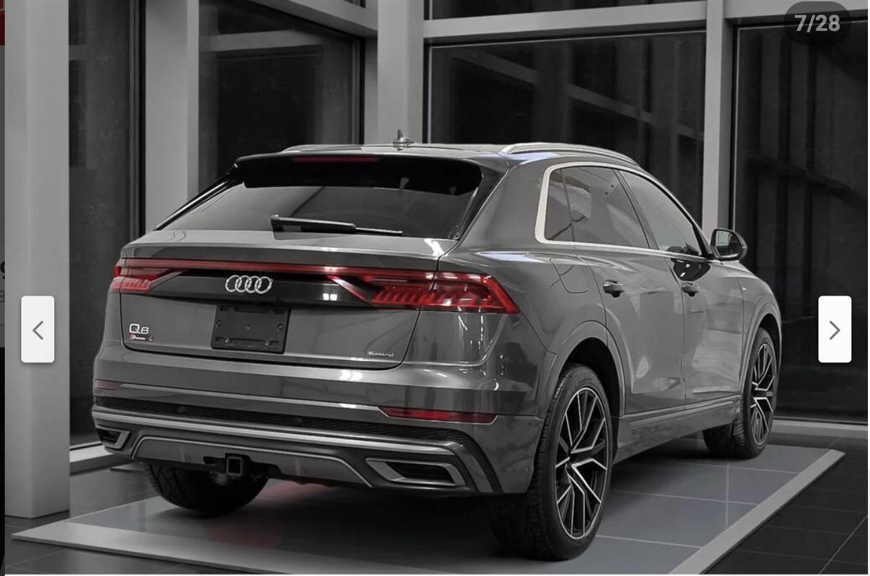 Audi Q8 3.0T* S* LINE* MATRIX* 360КАМЕРА* LANE* ASSIST*  - изображение 2