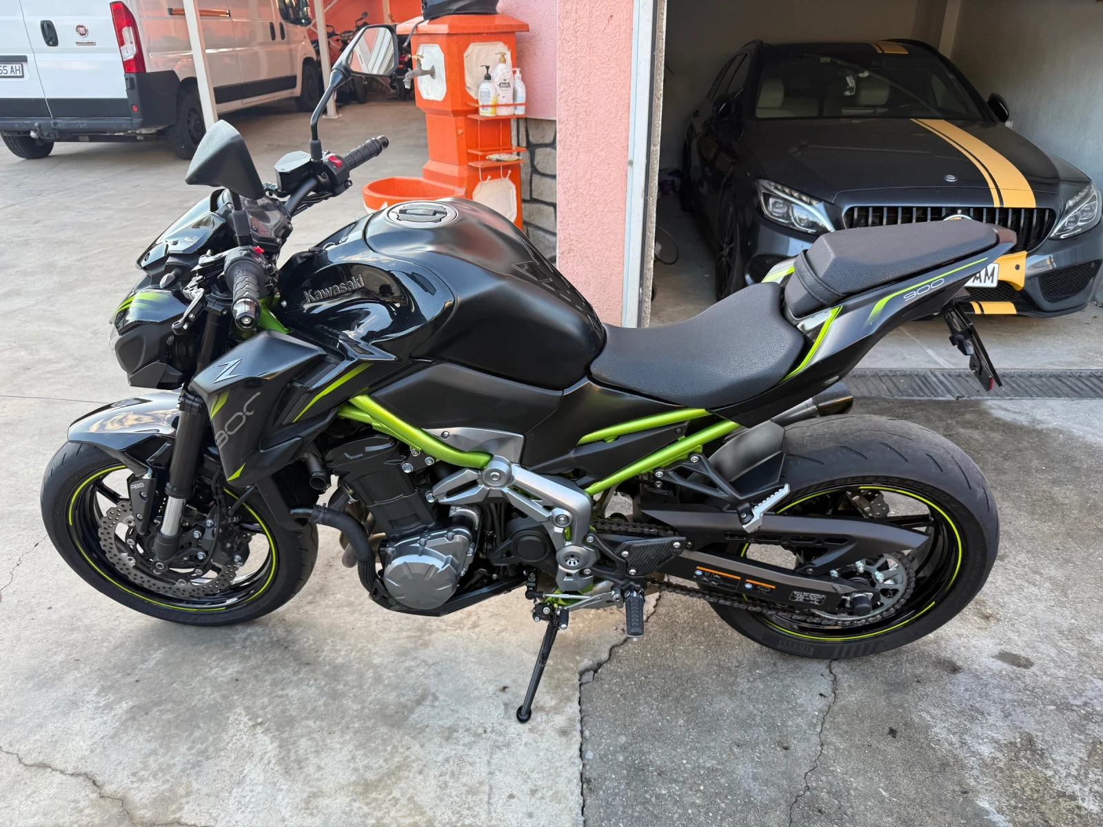 Kawasaki Z 900 Akrapovic, снимка 11 - Мотоциклети и мототехника - 56363885