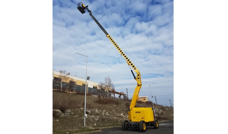 Автовишка Grove A80J  4х4х4, снимка 8 - Индустриална техника - 49529314