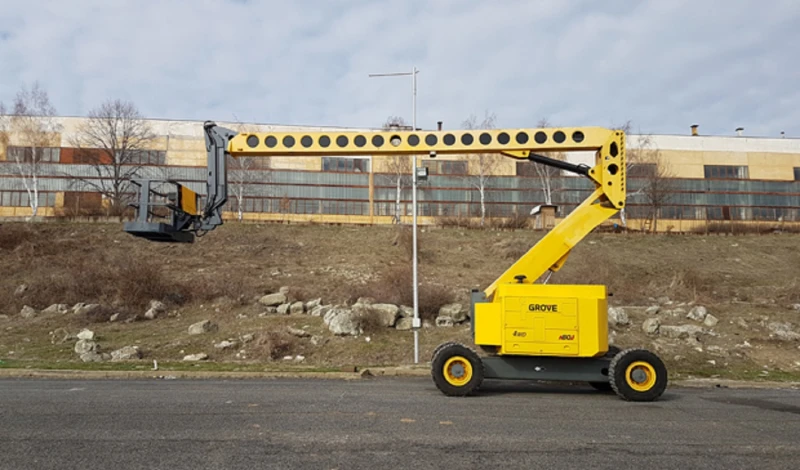 Автовишка Grove A80J  4х4х4, снимка 4 - Индустриална техника - 49529314