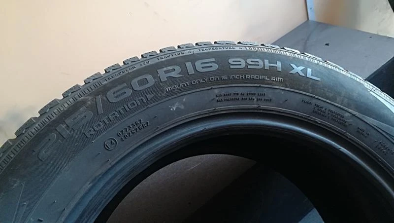 Гуми Зимни 215/60R16, снимка 8 - Гуми и джанти - 25566327