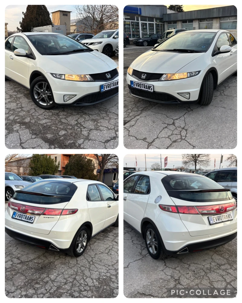 Honda Civic 1.4 I + GPL / Facelift /6 скорости / Бяла перла , снимка 7 - Автомобили и джипове - 48446426