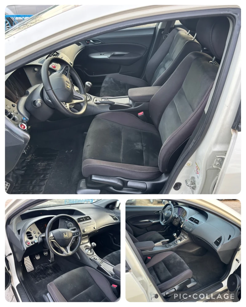 Honda Civic 1.4 I + GPL / Facelift /6 скорости / Бяла перла , снимка 16 - Автомобили и джипове - 48446426