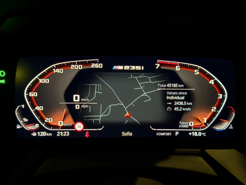 BMW 235 M235i Xdrive, снимка 10 - Автомобили и джипове - 52428630