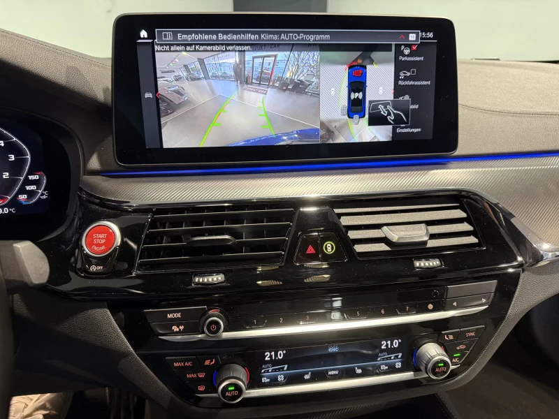 BMW M5 COMPETITION/625HP/KERAMIK/xDRIVE/HUD360/LASER/931v, снимка 16 - Автомобили и джипове - 53444655