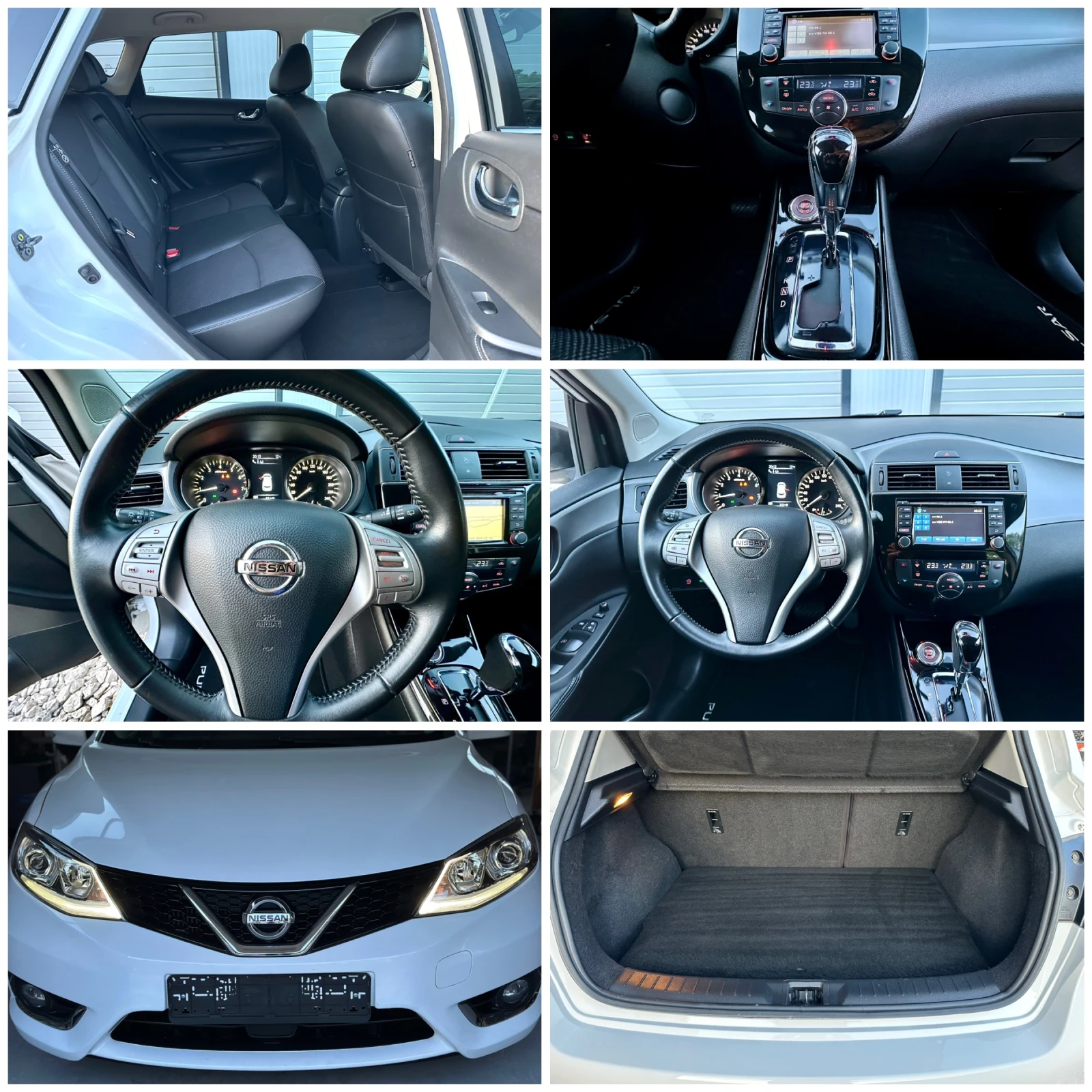 Nissan Pulsar TCe АВТОМАТ КАМЕРИ ПОДГРЕВ ДИСТРОНИК keyless, снимка 16 - Автомобили и джипове - 54383359