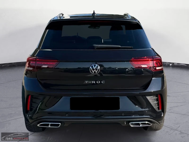 VW T-Roc R-LINE/150HP/DSG/MASSAGE/LED/AHK/CAM/MEMO/194g, снимка 6 - Автомобили и джипове - 51457005