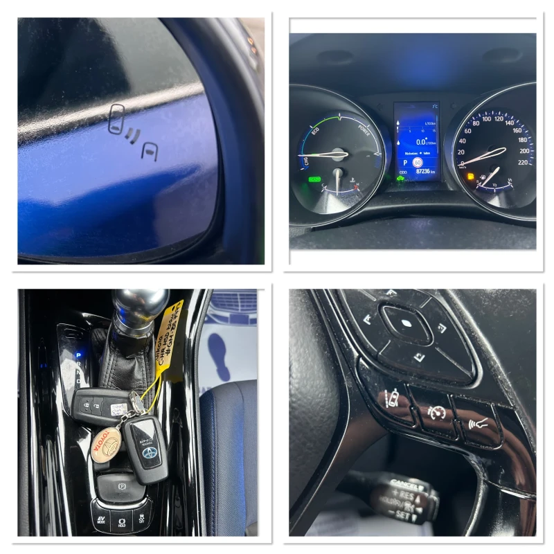 Toyota C-HR PREMIUM 1.8 HYBRID / РЕАЛНИ 87 000 км / ЕВРО 6F, снимка 16 - Автомобили и джипове - 52886500