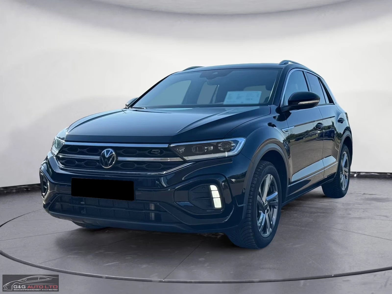 VW T-Roc R-LINE/150HP/DSG/MASSAGE/LED/AHK/CAM/MEMO/194g, снимка 1