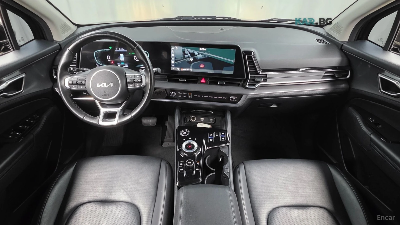 Kia Sportage NOBLESSE* HYBRID* КОЖА* ПОДГРЕВ* ОБДУХВ* НАВИ, снимка 7 - Автомобили и джипове - 54934409
