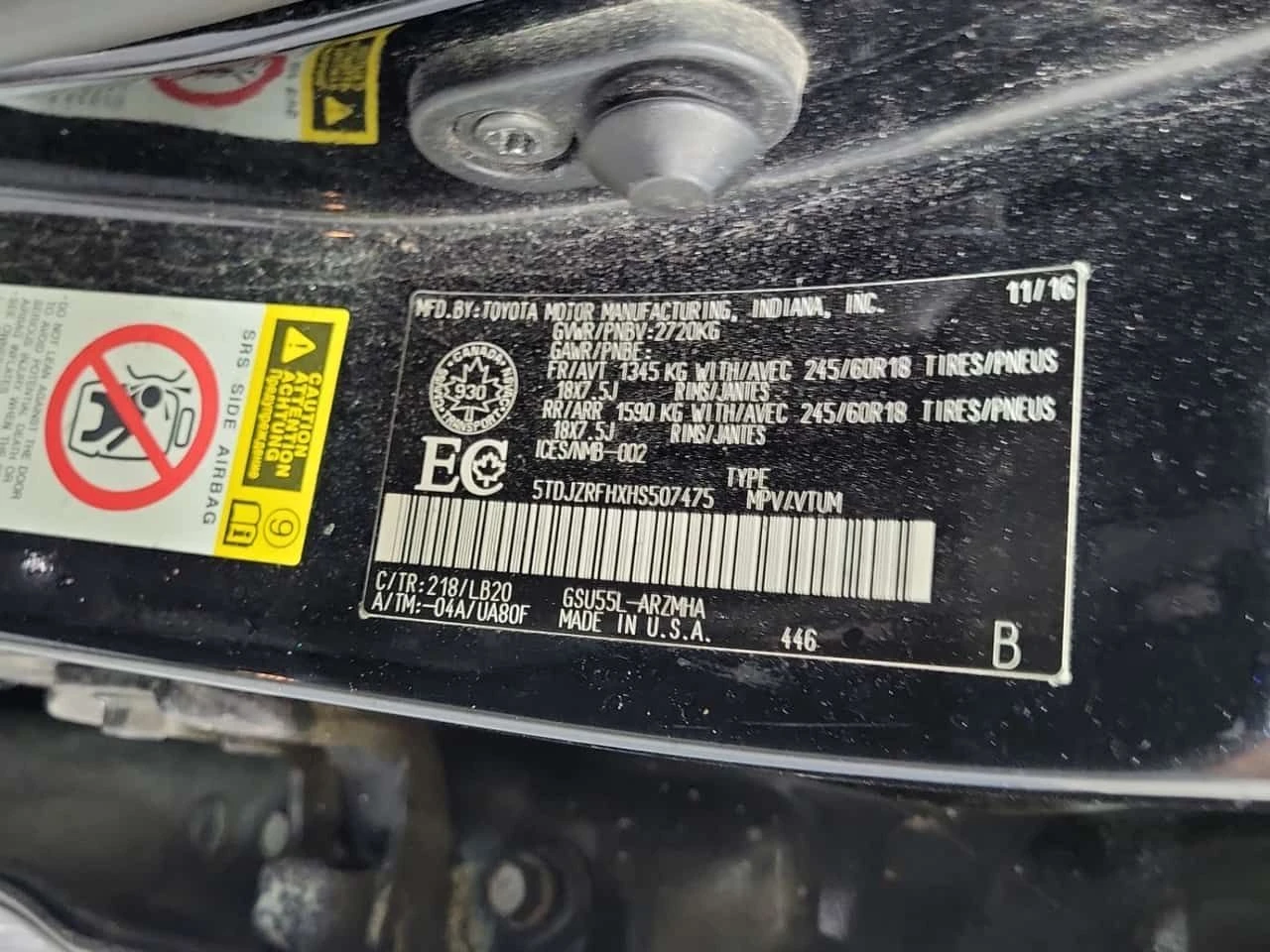 Toyota Highlander XLE/CARFAX/ФИНАНСИРАНЕ, снимка 15 - Автомобили и джипове - 55627037