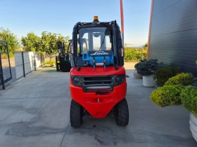 Мотокар Linde 3 тона / ИЗРАВНИТЕЛ + ПОЗИЦИОНЕР / ОБСЛУЖЕН !, снимка 4