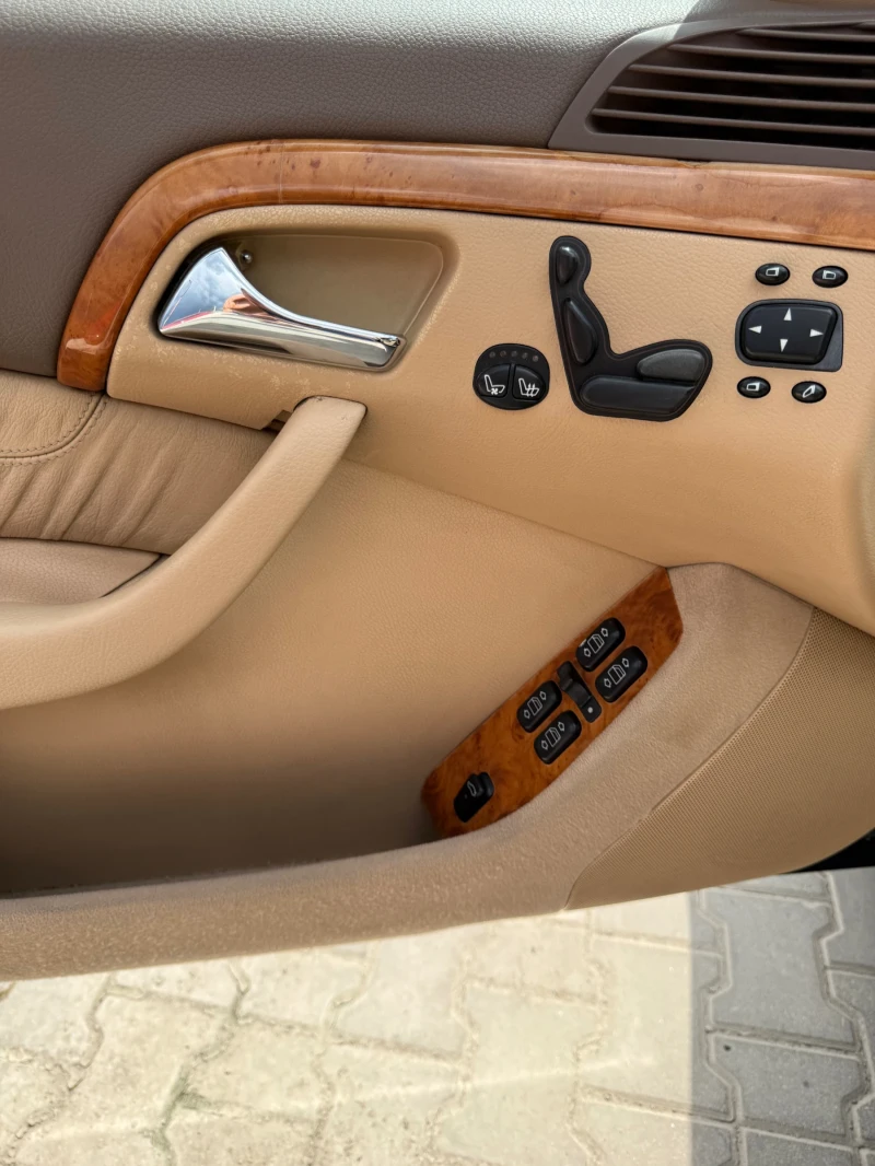 Mercedes-Benz S 320 Дистроник* Нов внос* 3.2* Обдухване* Нави* Бартер*, снимка 12 - Автомобили и джипове - 50073969