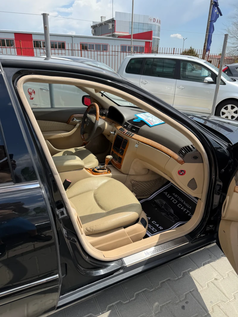 Mercedes-Benz S 320 Дистроник* Нов внос* 3.2* Обдухване* Нави* Бартер*, снимка 9 - Автомобили и джипове - 50073969