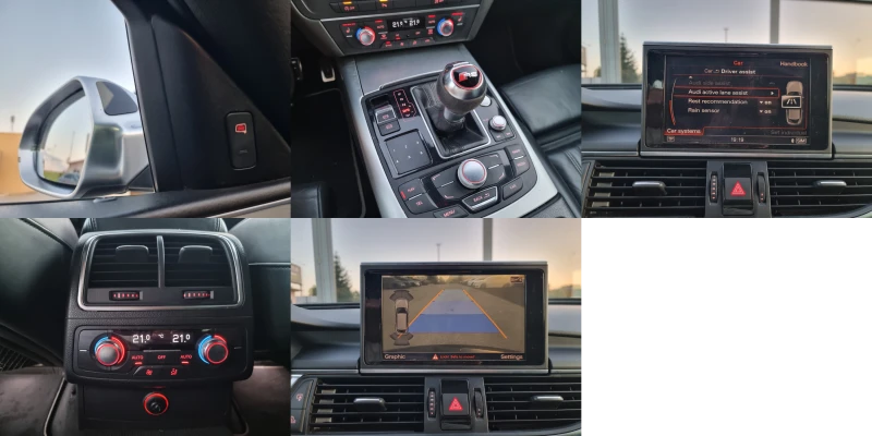 Audi A6 Biturbo * RS 6* quattro* Keyless GO * Камера * , снимка 17 - Автомобили и джипове - 52281454