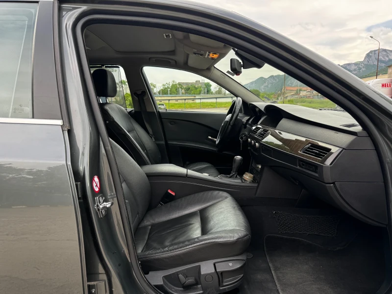 BMW 520 I/КОЖА/АВТОМАТИК, снимка 11 - Автомобили и джипове - 50153720