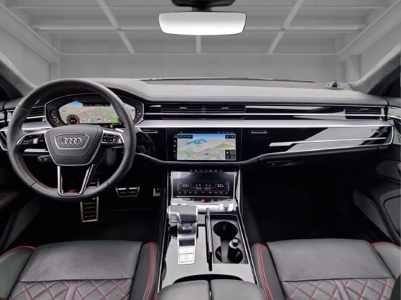 Audi S8 Quattro = Black Optic Plus= Audi Exclusive Гаранци - изображение 10