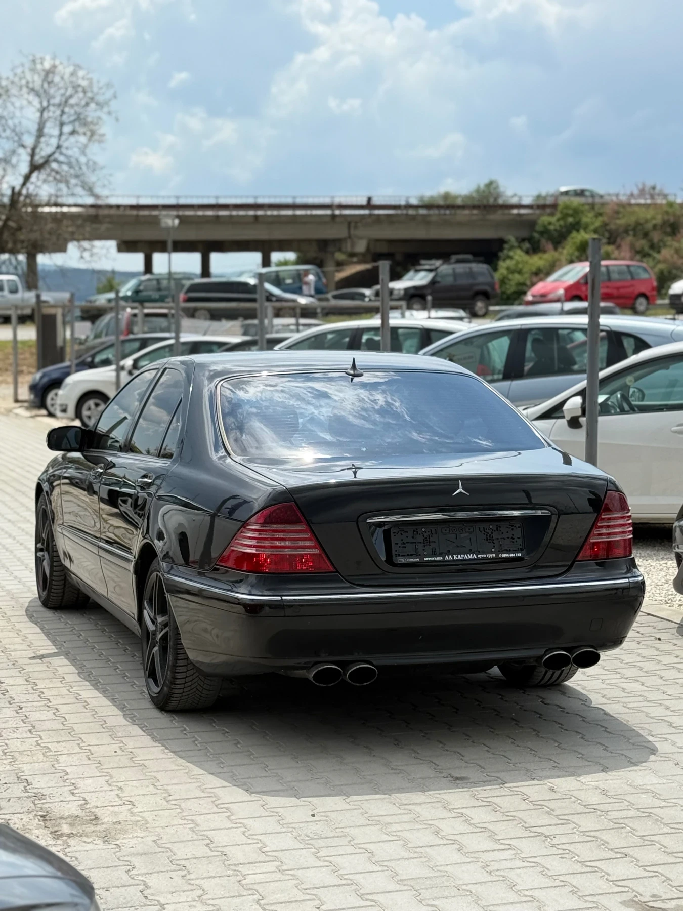 Mercedes-Benz S 320 Дистроник* Нов внос* 3.2* Обдухване* Нави* Бартер* - изображение 8