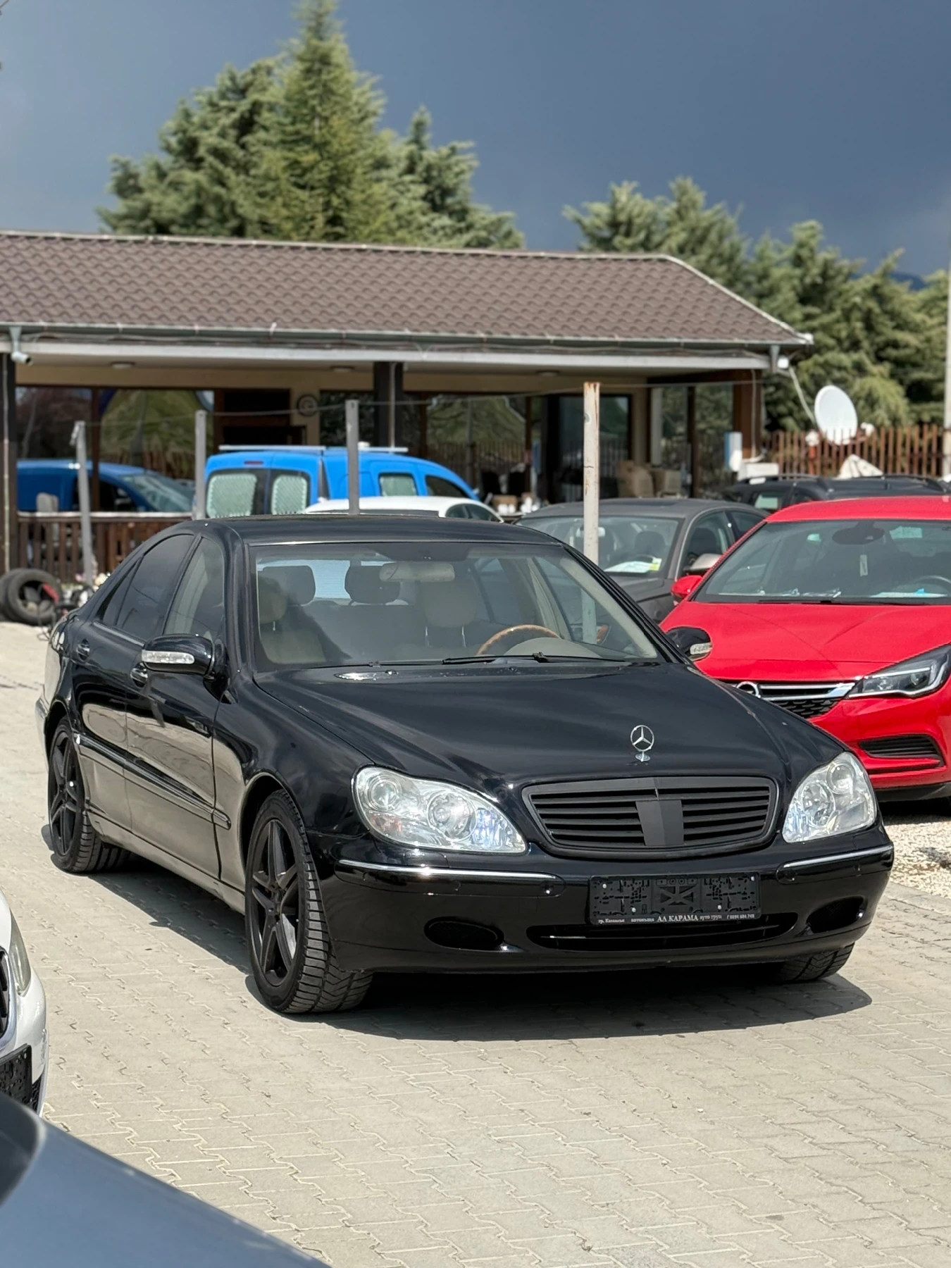 Mercedes-Benz S 320 Дистроник* Нов внос* 3.2* Обдухване* Нави* Бартер* - изображение 3