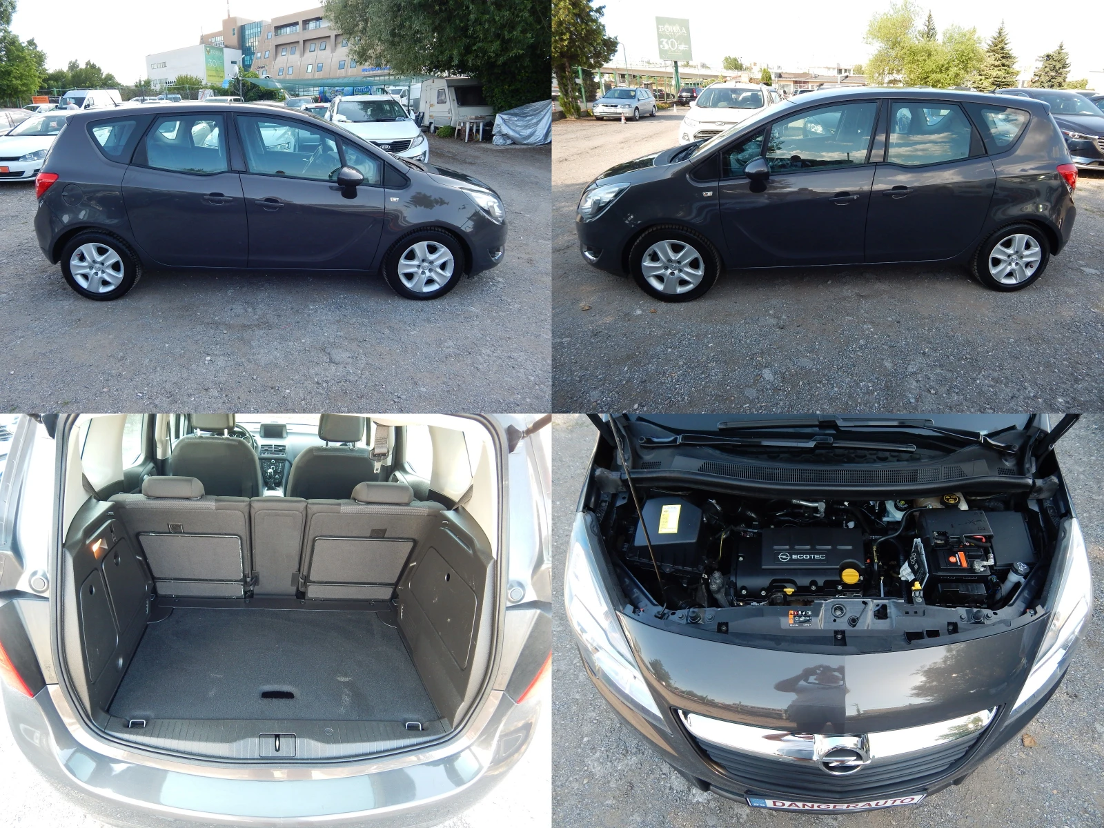 Opel Meriva 1.4i* 96000km.* КАТО НОВА* , снимка 7 - Автомобили и джипове - 55091098