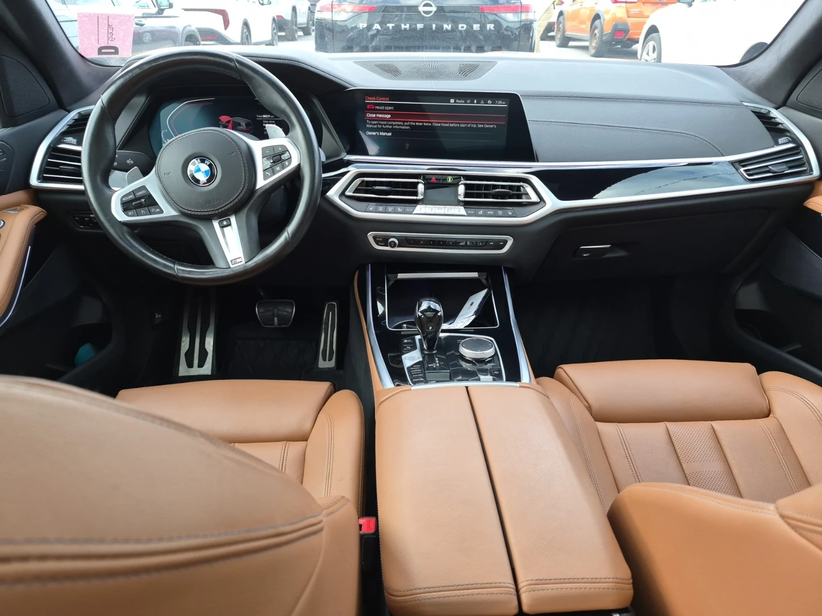 BMW X7 XDRIVE40I/7 МЕСТЕН/Blind Spot/WOOD TRIM/CARFAX, снимка 12 - Автомобили и джипове - 55165716