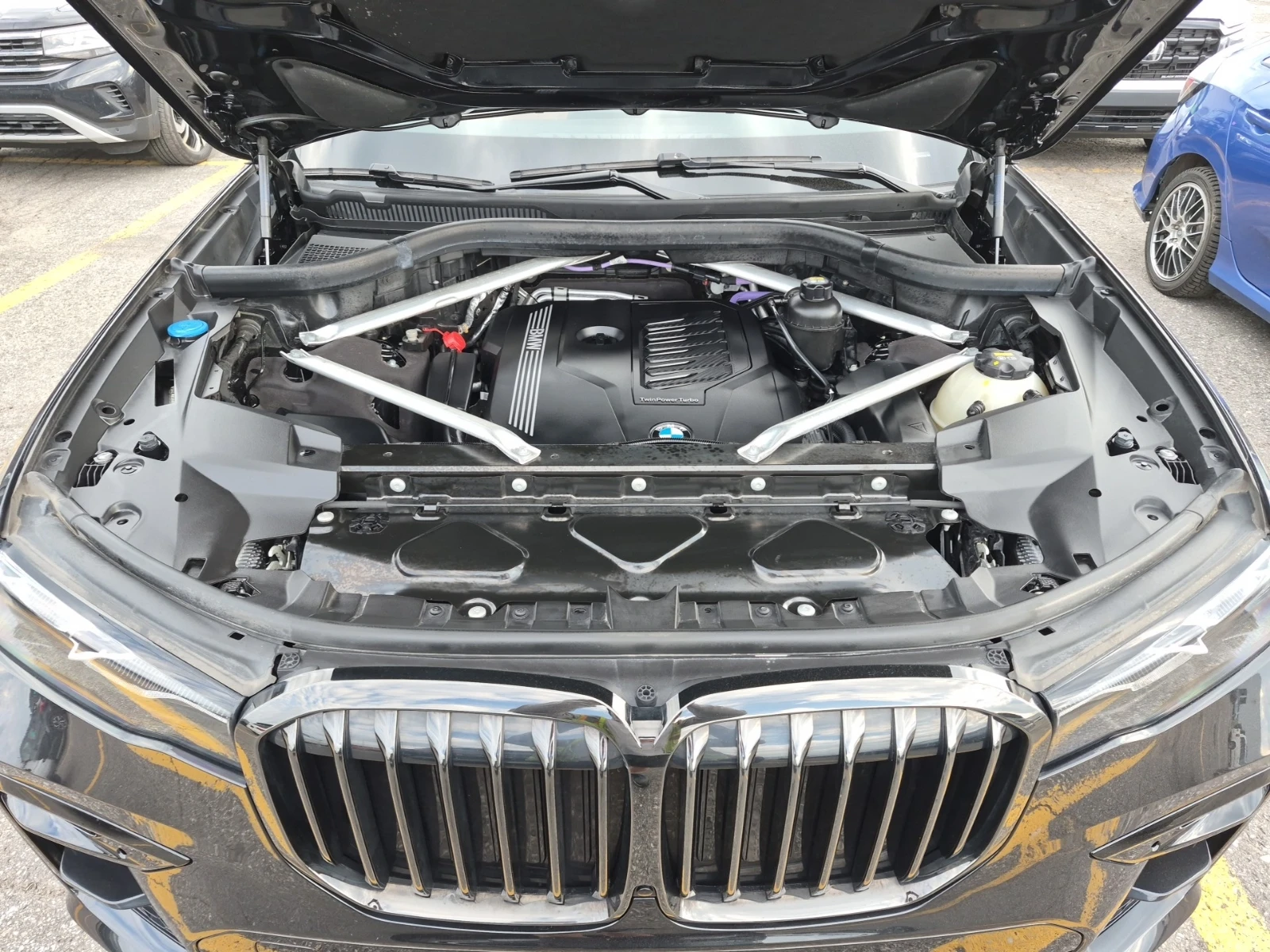 BMW X7 XDRIVE40I/7 МЕСТЕН/Blind Spot/WOOD TRIM/CARFAX, снимка 8 - Автомобили и джипове - 55165716