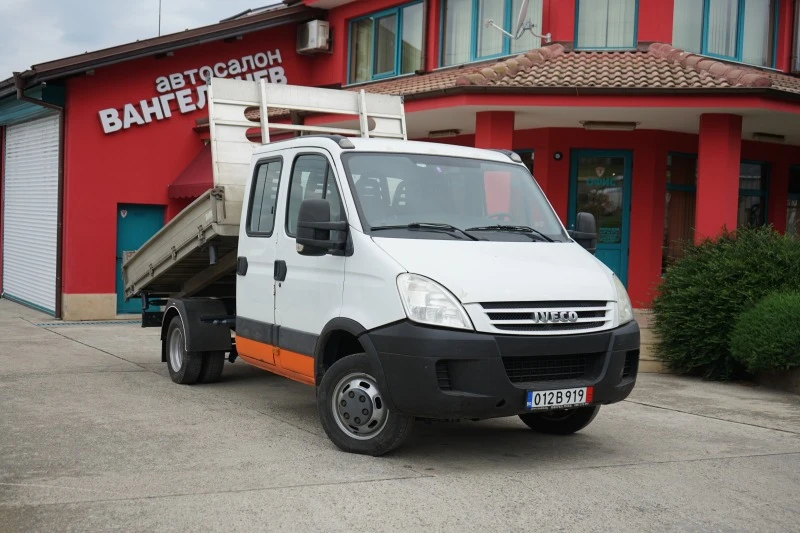 Iveco Daily 3.0HPI* 35c18* 6+ 1места* Тристранен самосвал, снимка 1 - Бусове и автобуси - 40694396