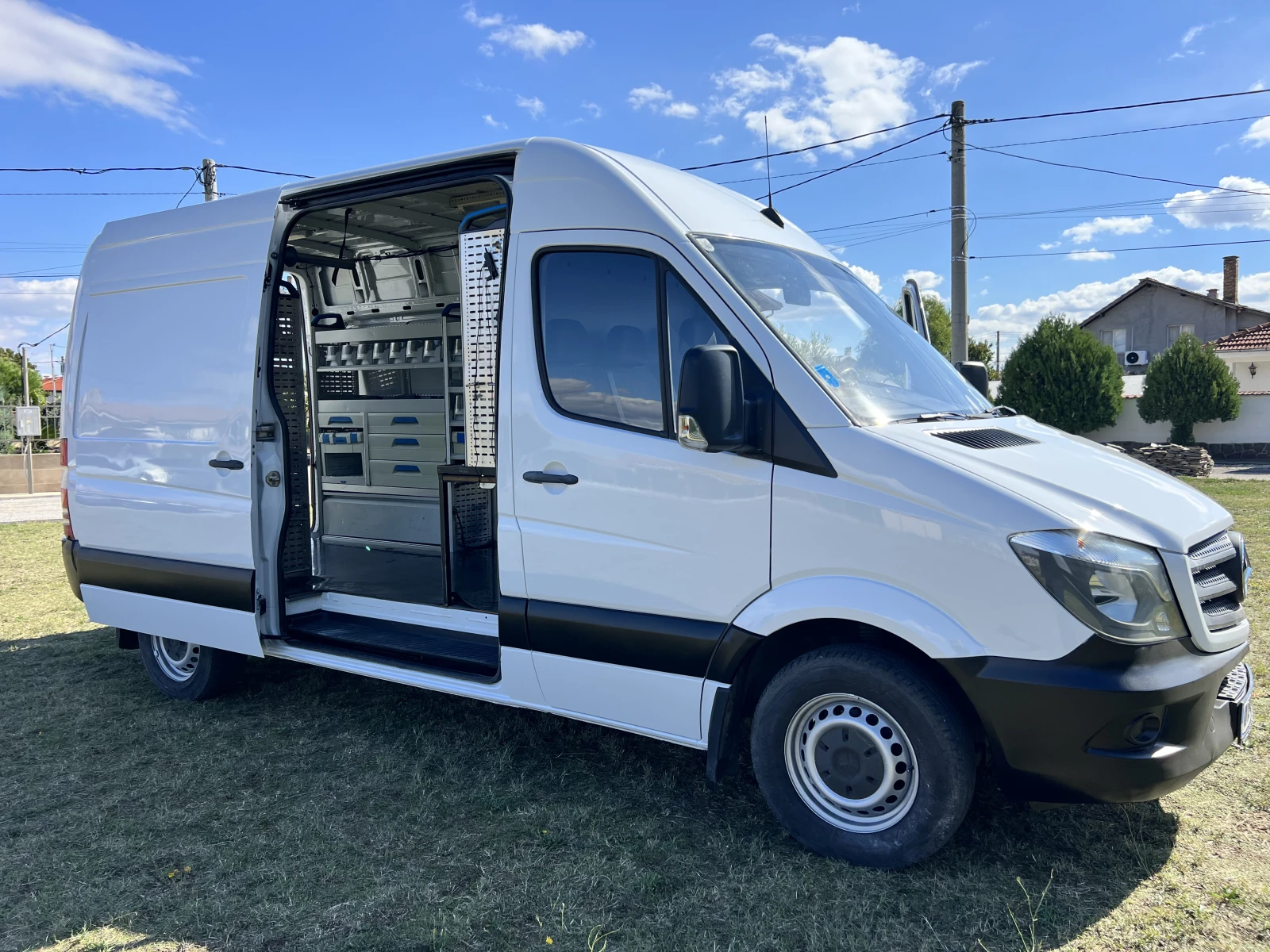 Mercedes-Benz 316 СЕРВИЗЕН, Автоматик, Внос, , , снимка 1