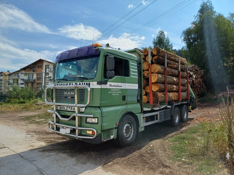 Man Tga 33.530 6х4 кран Epsilon, снимка 4 - Камиони - 49703501