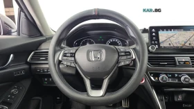 Honda Accord 2.0T* SPORT* КОЖА* ПОДГРЕВ* ШИБИДАХ* КАМЕРА* LED* , снимка 12