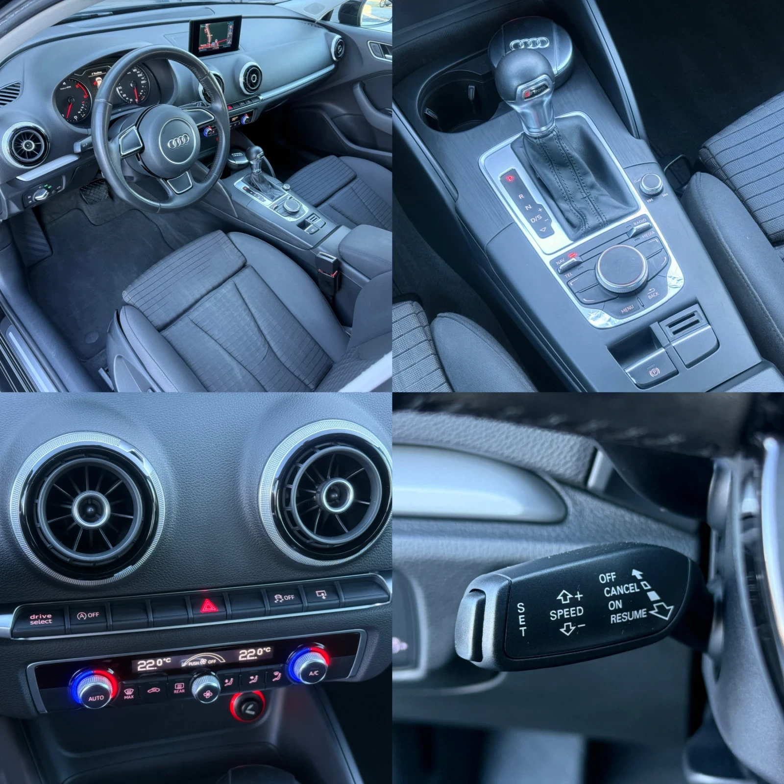 Audi A3 1.6TDi, S-Tronic, Навигация, * Recaro* Ксенон! ТОП, снимка 16 - Автомобили и джипове - 54140963