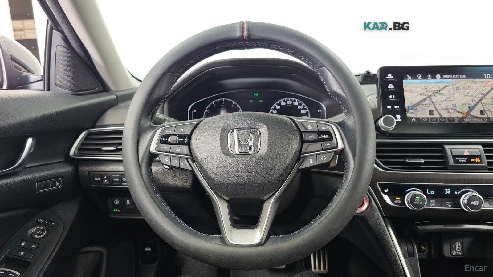 Honda Accord 2.0T* SPORT* КОЖА* ПОДГРЕВ* ШИБИДАХ* КАМЕРА* LED* , снимка 12 - Автомобили и джипове - 55692664