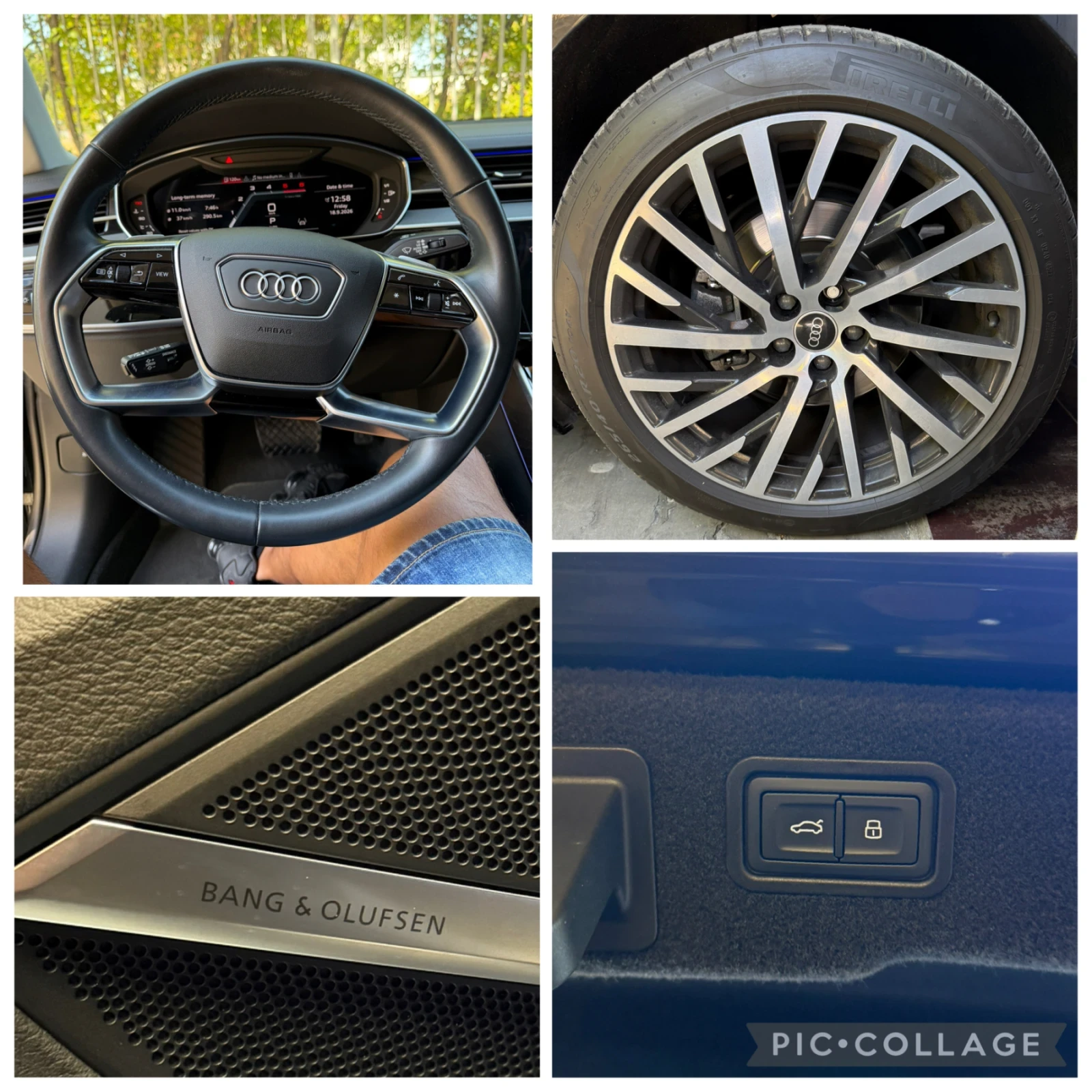 Audi A8 5.0D FACELiFT Sline MATRIX 360камера Bang&Olufsen, снимка 12 - Автомобили и джипове - 56115958