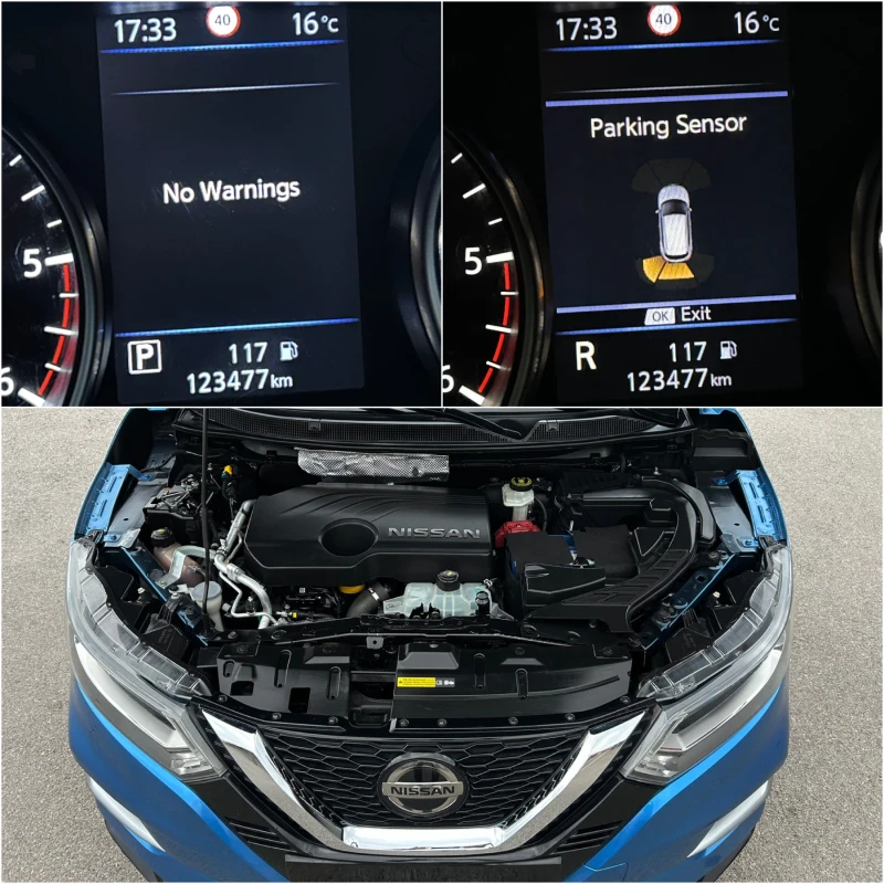 Nissan Qashqai 1.5DCi, EURO 6D, ПАНОРАМА, 360 КАМЕРА, FULL, снимка 17 - Автомобили и джипове - 49458699