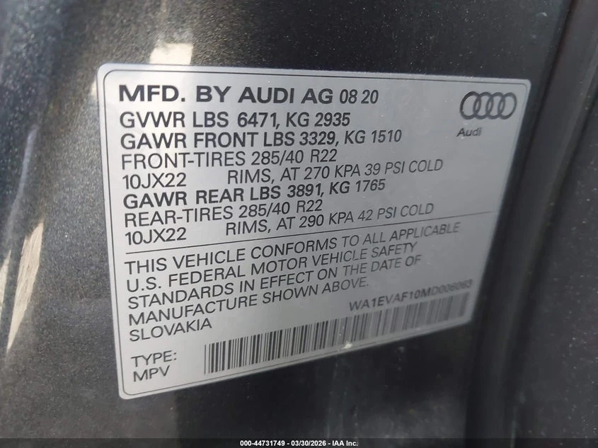 Audi Q8 3.0l Premium Plus 55 Tfsi Quattro Tiptronic | Mobile.bg � ����������� 9