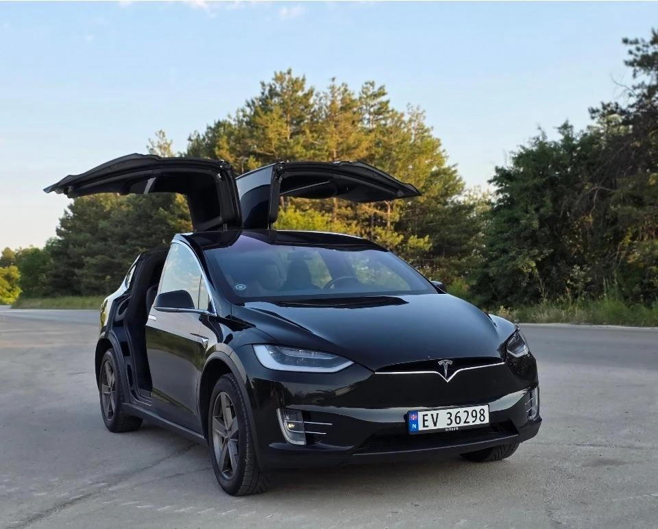 Tesla Model X X75D Безупречна, снимка 9 - Автомобили и джипове - 55153429