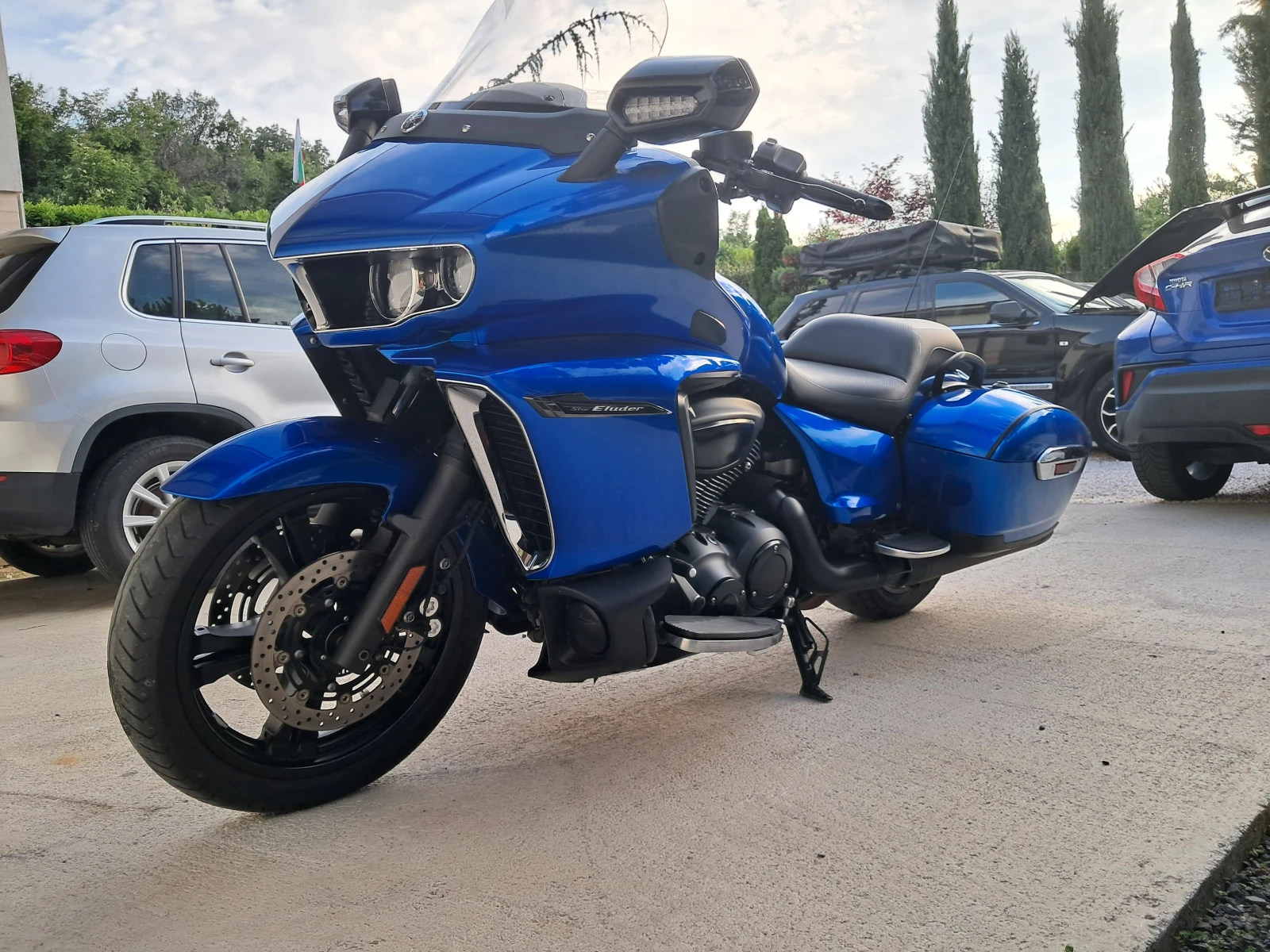 Yamaha XV 1900-ELUDER GT EDITION-11000 км.КАТО НОВ, снимка 2 - Мотоциклети и мототехника - 54606401