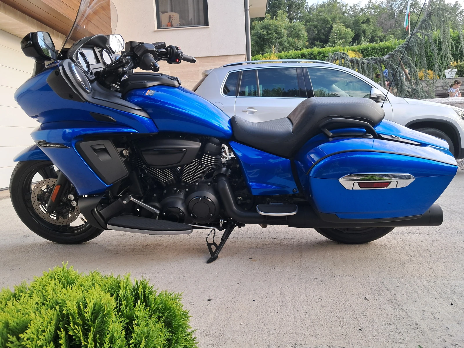 Yamaha XV 1900-ELUDER GT EDITION-11000 км.КАТО НОВ, снимка 5 - Мотоциклети и мототехника - 54606401