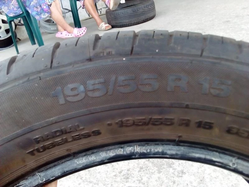 Гуми Летни 195/55R15, снимка 3 - Гуми и джанти - 18857749