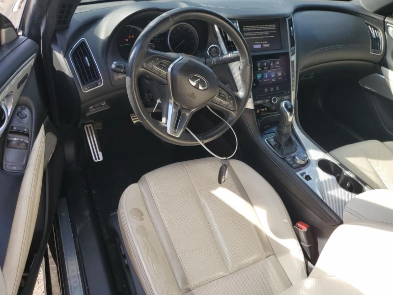 Infiniti Q50 REDSPORT400* ПОДГРЕВ* ОБДУХВАНЕ* БЯЛА КОЖА* , снимка 8 - Автомобили и джипове - 52710078