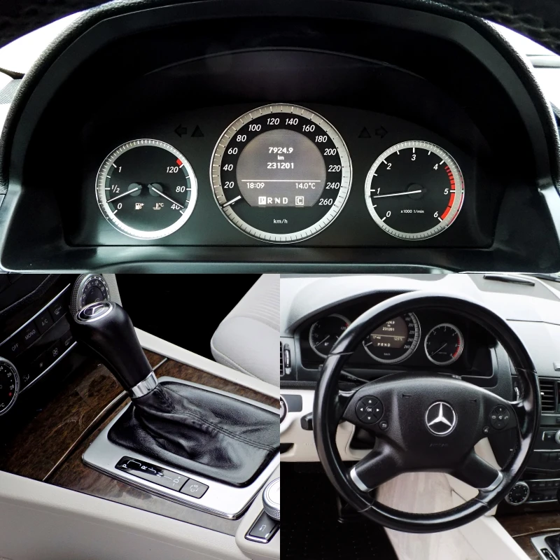 Mercedes-Benz C 200 CDi/AUTOMATIC/ELEGANCE, снимка 13 - Автомобили и джипове - 54059878