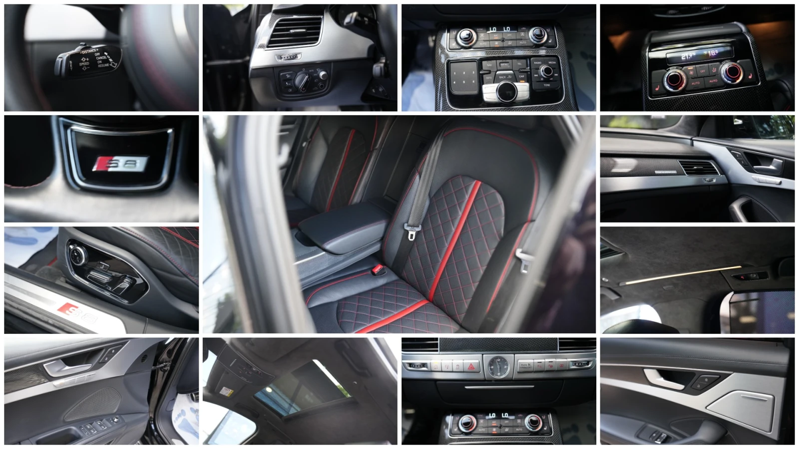 Audi S8 Plus 4.0 TFSI Quattro Exlusive Carbon Package, снимка 12 - Автомобили и джипове - 54696067