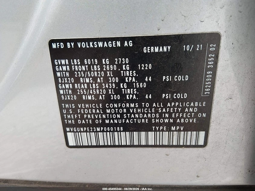 VW ID.4 Volkswagen Awd Pro S, снимка 9 - Автомобили и джипове - 55313654