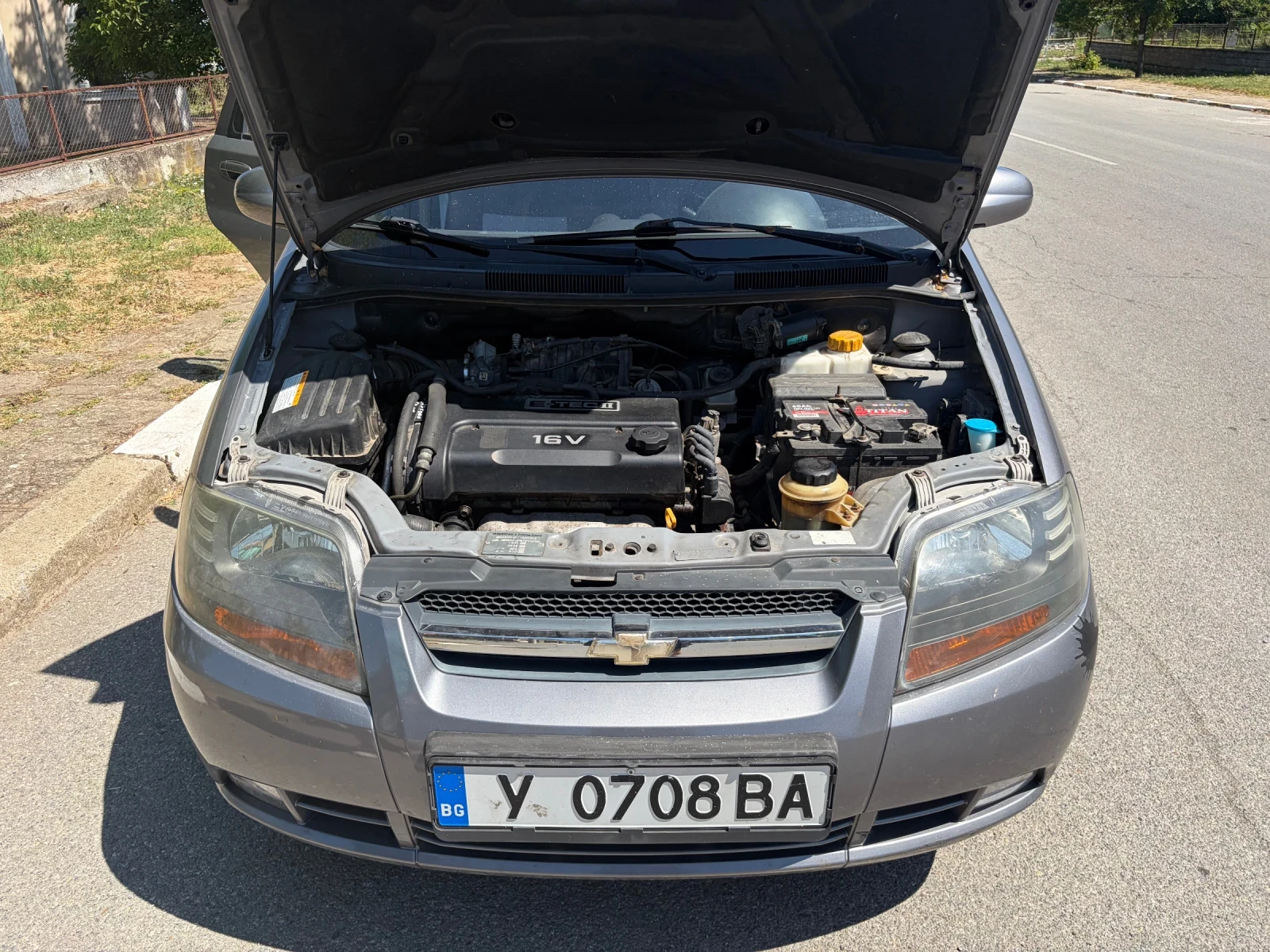 Chevrolet Kalos 1.4i ОБСЛУЖЕНА+ ВИНЕТКА+ ГО, снимка 7 - Автомобили и джипове - 55500081