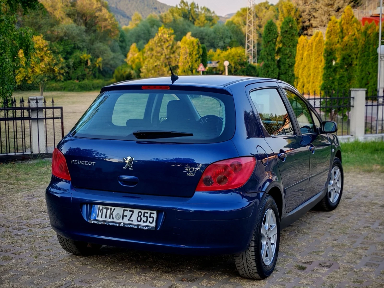Peugeot 307 2.0HDI(90)* КЛИМАТРОНИК* НОВ ВНОС* , снимка 5 - Автомобили и джипове - 55579019