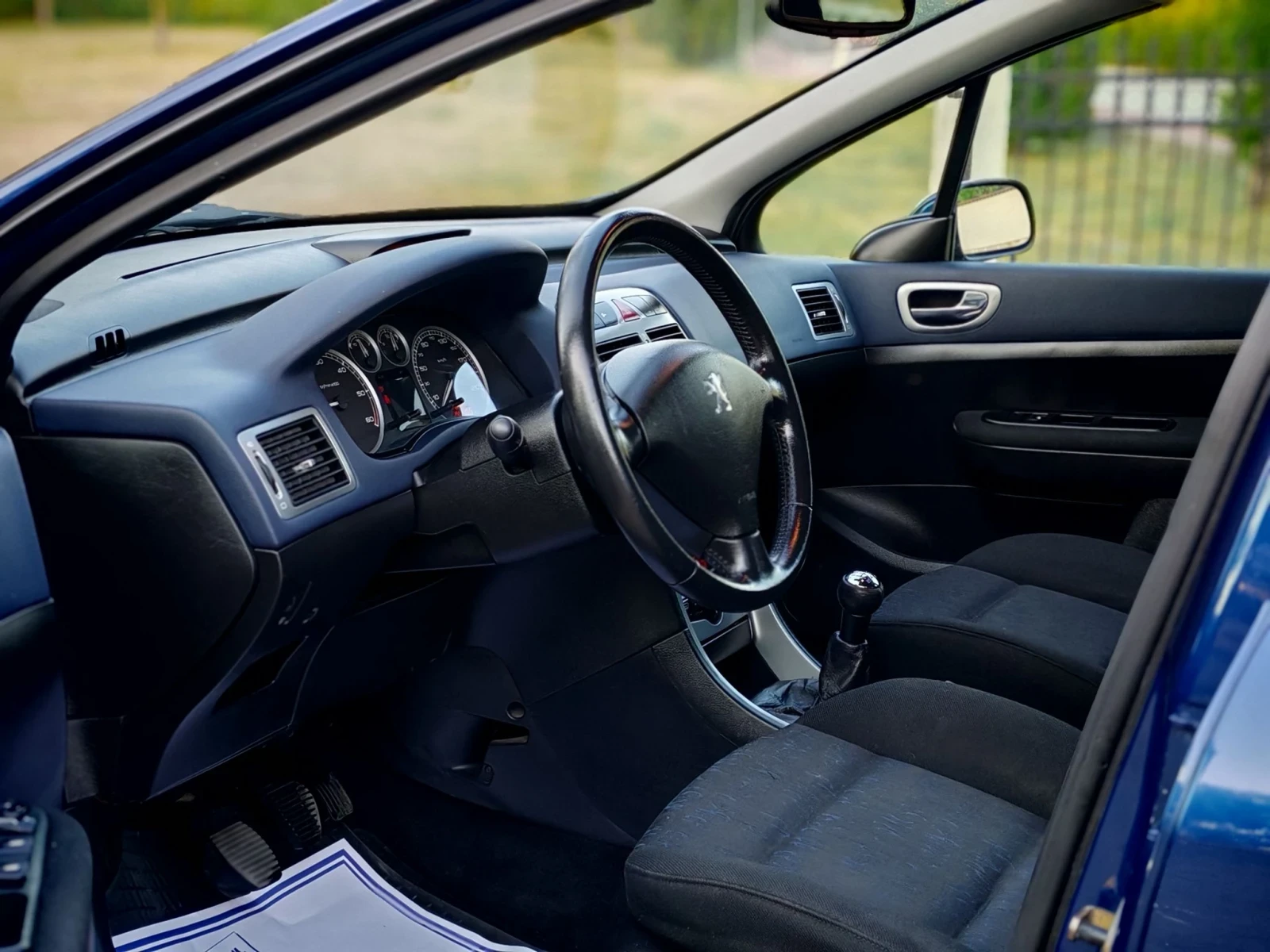 Peugeot 307 2.0HDI(90)* КЛИМАТРОНИК* НОВ ВНОС* , снимка 10 - Автомобили и джипове - 55579019