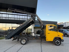 Mercedes-Benz Vario 815d Самосвал + кран Hiab 035-2 3.70м., снимка 10