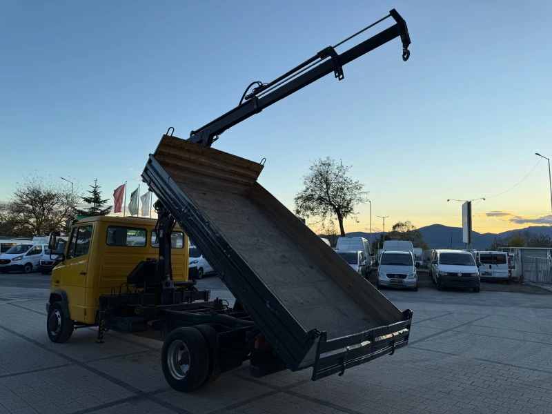 Mercedes-Benz Vario 815d Самосвал + кран Hiab 035-2 3.70м., снимка 7 - Бусове и автобуси - 48693535