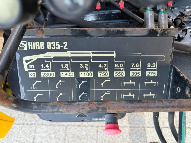 Mercedes-Benz Vario 815d Самосвал + кран Hiab 035-2 3.70м., снимка 6 - Бусове и автобуси - 48693535